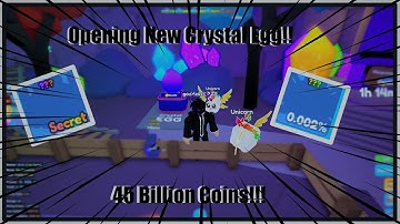 Roblox Mining Simulator 2 | OPENING NEW CRYSTAL EGG!!!