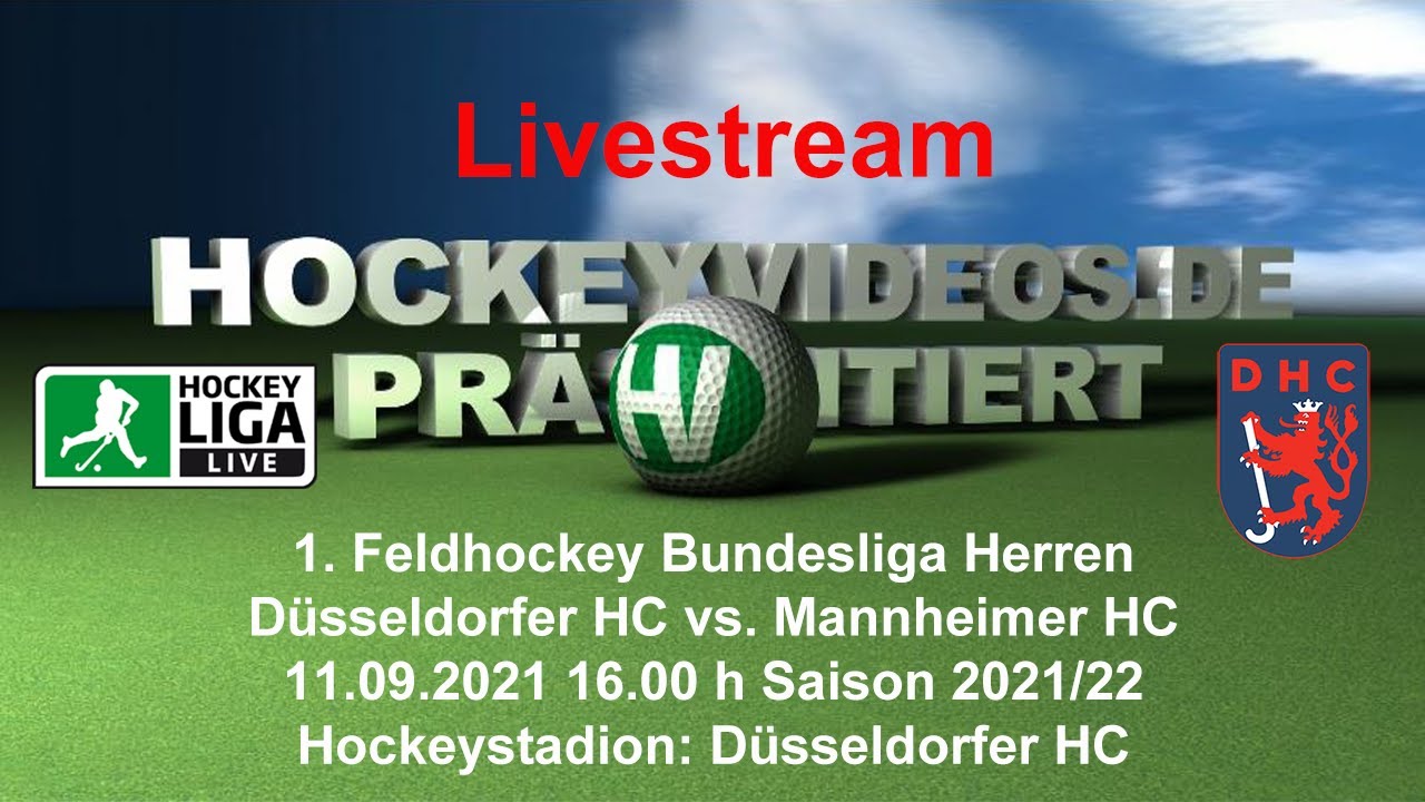 1.Feldhockey Bundesliga Herren Düsseldorfer HC vs