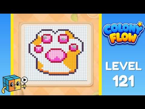 Colony Flow Level 121 Walkthrough Solution