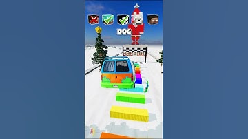 NOOB vs PRO vs HACKER vs HEROBRINE Car Jump Challenge! 😂 #shorts #beamngdrive