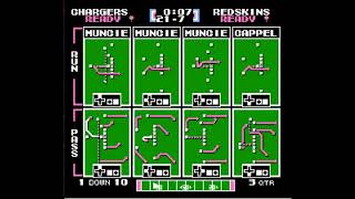 Tecmo Thursday WEEK 21 (1982 season) SUPER BOWL Chargers VS Redskins