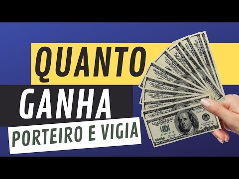 Quanto GANHA um PORTEIRO e VIGIA? Instrutor Everton! Brasil Cursos!