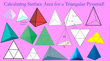 Calculating Surface Area of a Triangular Pyramid with Zach Paikoff!
