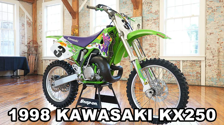 1998 KAWASAKI KX250 CLASSIC 2 STROKE OFF ROAD MX RACER