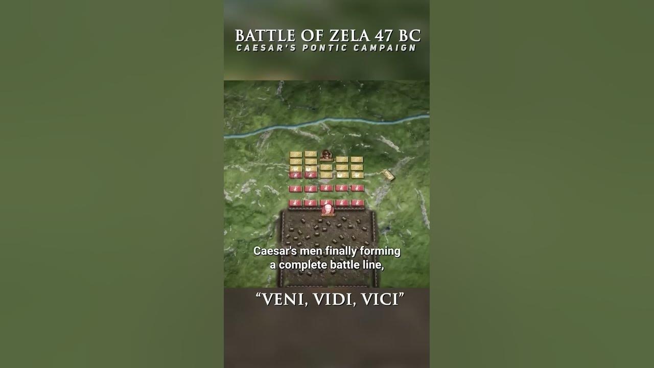 Caesar's veni, vidi, vici in 1 minute ⚔️, Caesar's veni, vidi, vici in 1  minute ⚔️, By Kings & Generals