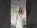 Aphrodite with our pearl cape #silkweddingdress #weddingdresses #weddingdressshopping #trending#fyp