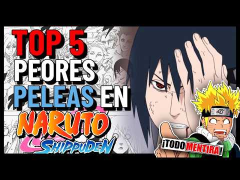 Serbok REACCIONA a Top 5: PEORES PELEAS de Naruto Shippuden