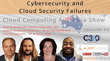 Ep 63 #Australia Show Feat Jo Peterson and Charles Johnson Nelson Hilliard with David Linthicum