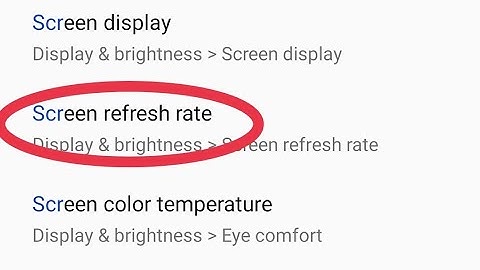 mobile setting OnePlus N20 5G, OnePlus N20 5G  screen refresh rate  ko increase kaise kare