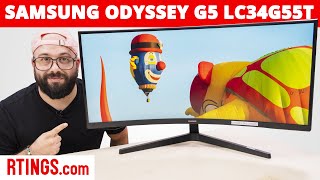 Samsung Odyssey G5 LC34G55T Monitor Review (2021) - Another Ultrawide Gaming Option?