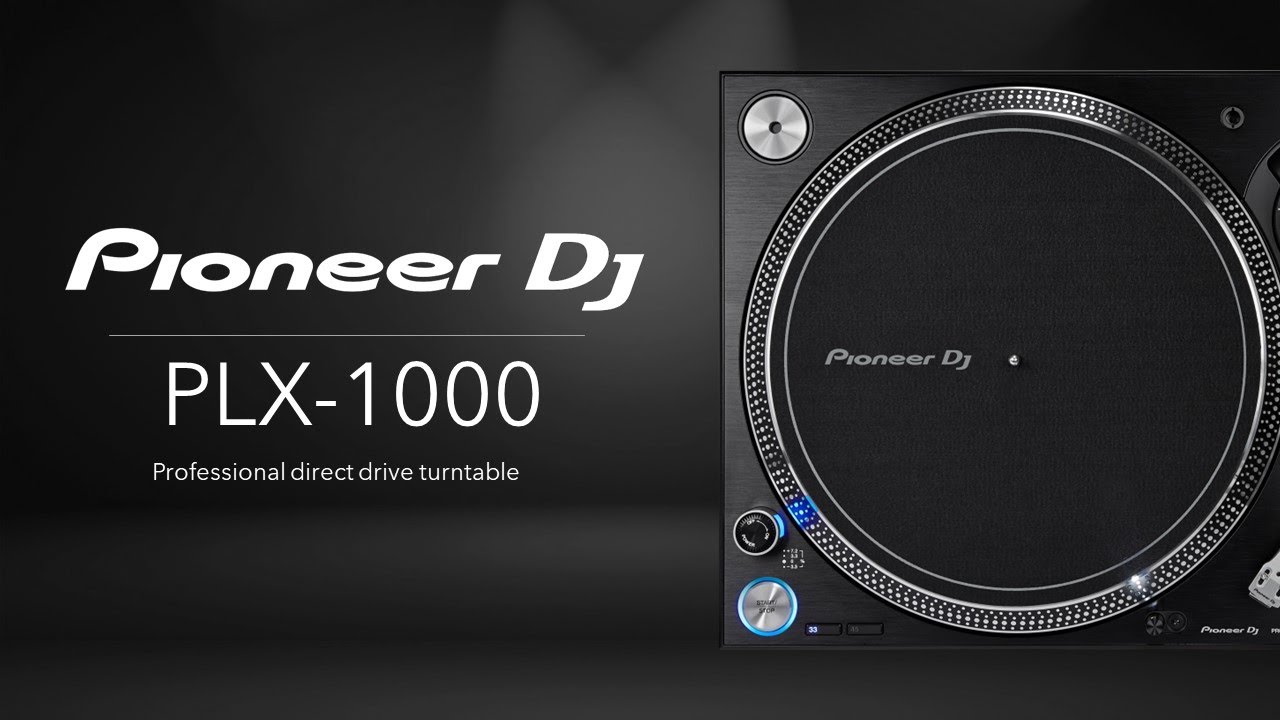 Pioneer DJ PLX-1000 Professional Direct Drive Turntable - ProAudio