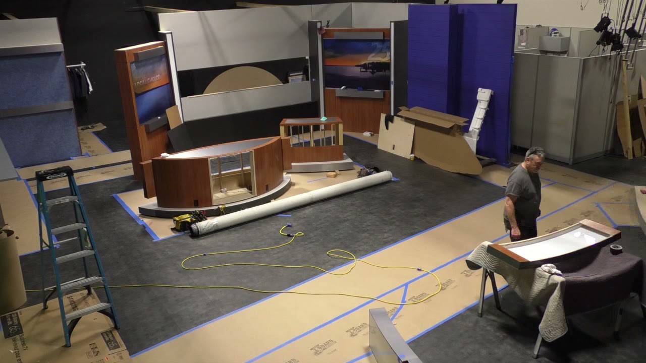 WXXV NEWS 25 Time-Lapse Build
