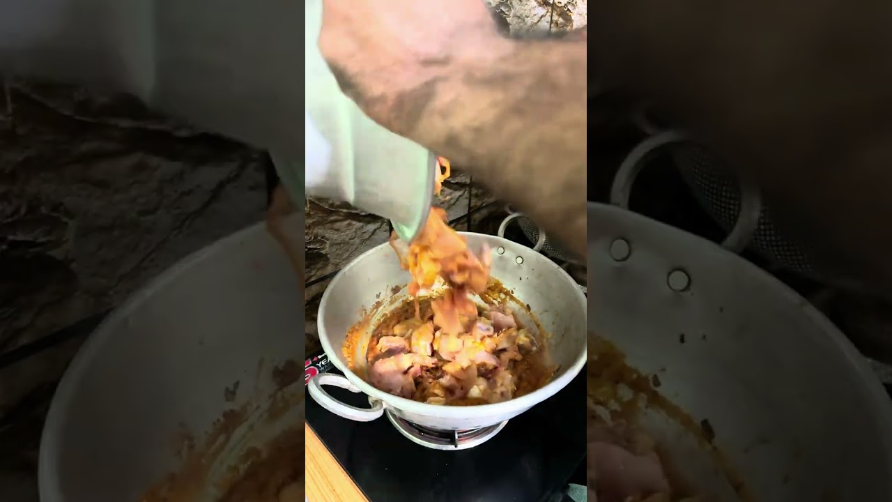 Chicken dry roast thokku 