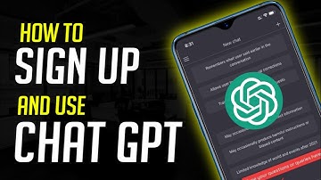 ChatGPT Sign Up | How to Create/Open Chat GPT Account