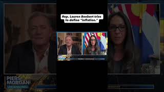 Rep. Lauren Boebert gives her definition of “inflation.” Thoughts?