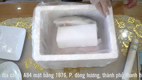 hướng dẫn bỏa quản thực phẩm đông lạnh bằng đá khô co2