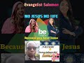 NO JESUS NO LIFE #jesus #life #god #evangelist_salomon @ZABURINSHYA #mie @mieempire8576