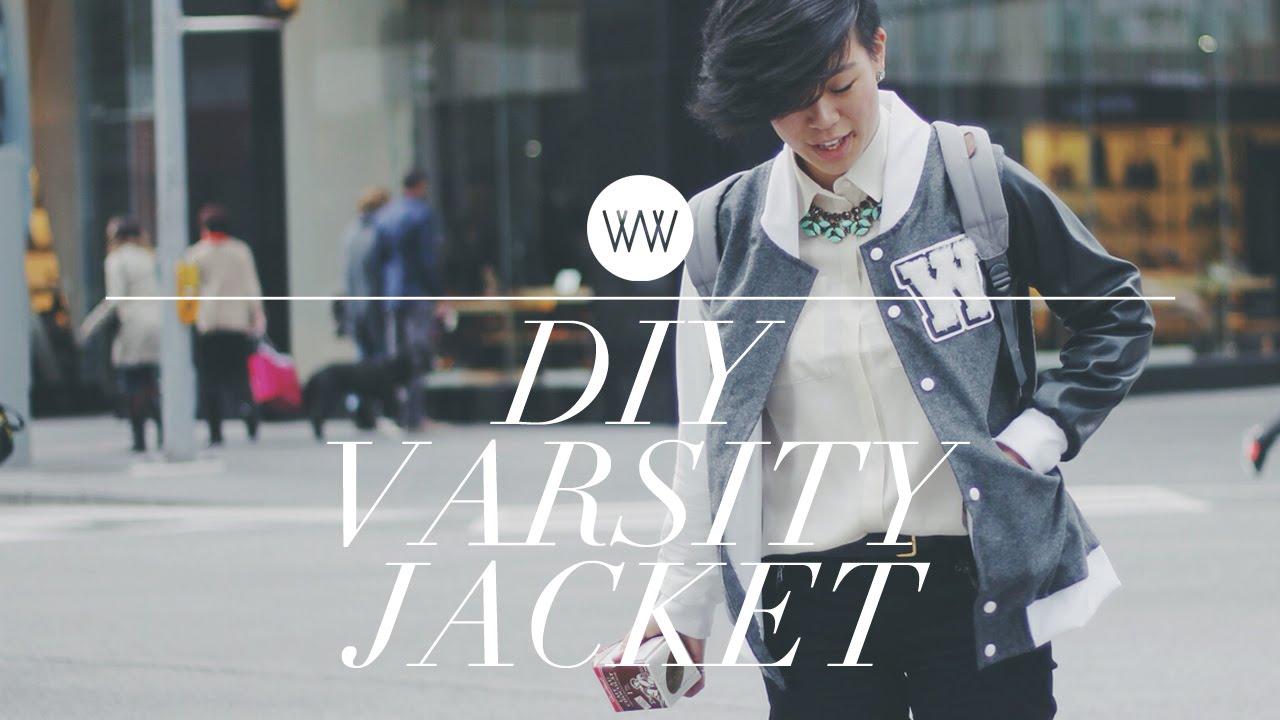 How to Make a Varsity Jacket (Letterman Jacket)