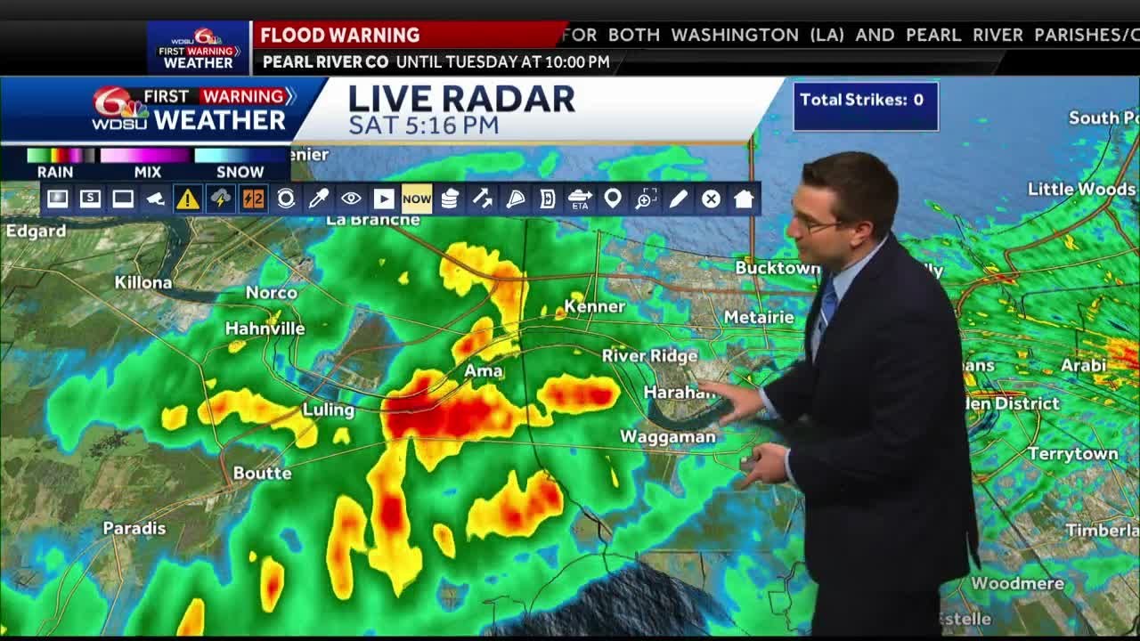 Some showers possible Sunday - YouTube