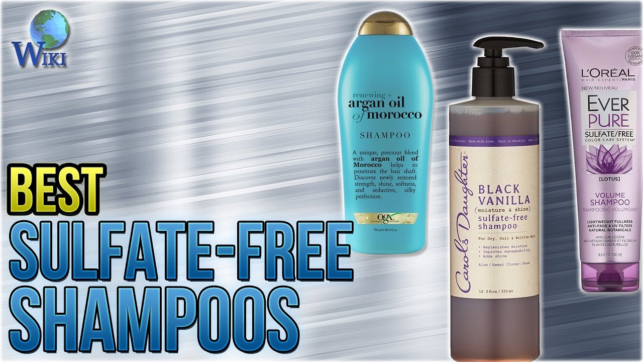 10 Best Sulfate free Shampoos 2018