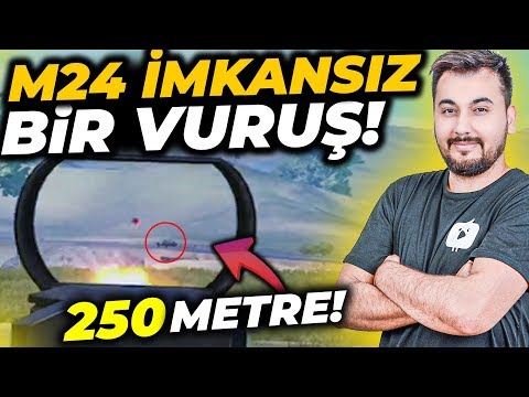 İMKANSIZ DİYE BİRŞEY YOKTUR / REKOR GİBİ M24 VURUŞU PUBG MOBILE