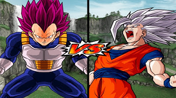 Vegeta Ultra Ego VS Beast Gohan | DBZ: Budokai Tenkaichi 3 Legacy of Tenkaichi [60FPS]