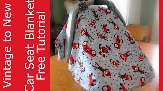 Baby Car Seat Cover / Blanket