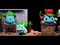 Pokémon City Ecology Series #5 Bulbasaur Evolution Line – JP Studio  [ Collector Figures ]