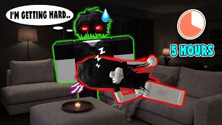 😴 I Accidentally Slept on My Enemy for 5 Hours... And He Didn’t Move 🗿 TTS Roblox Story