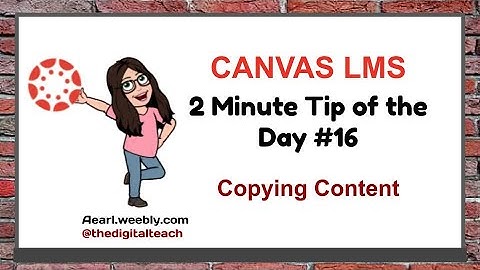 Canvas Tip of the Day #16: Copying Content
