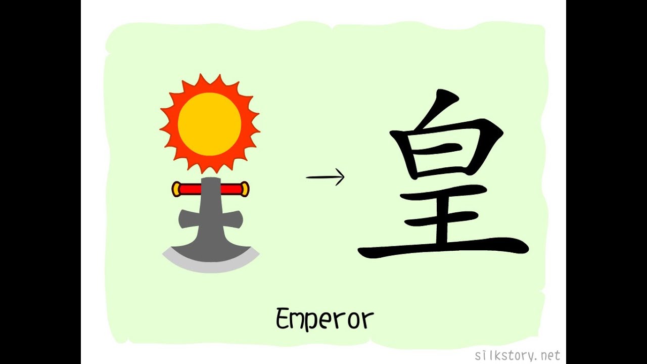 The Story of Chinese Character: 皇 - YouTube