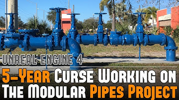 5-Year Curse Working on Modular Pipes Project (Game Environment Art)
