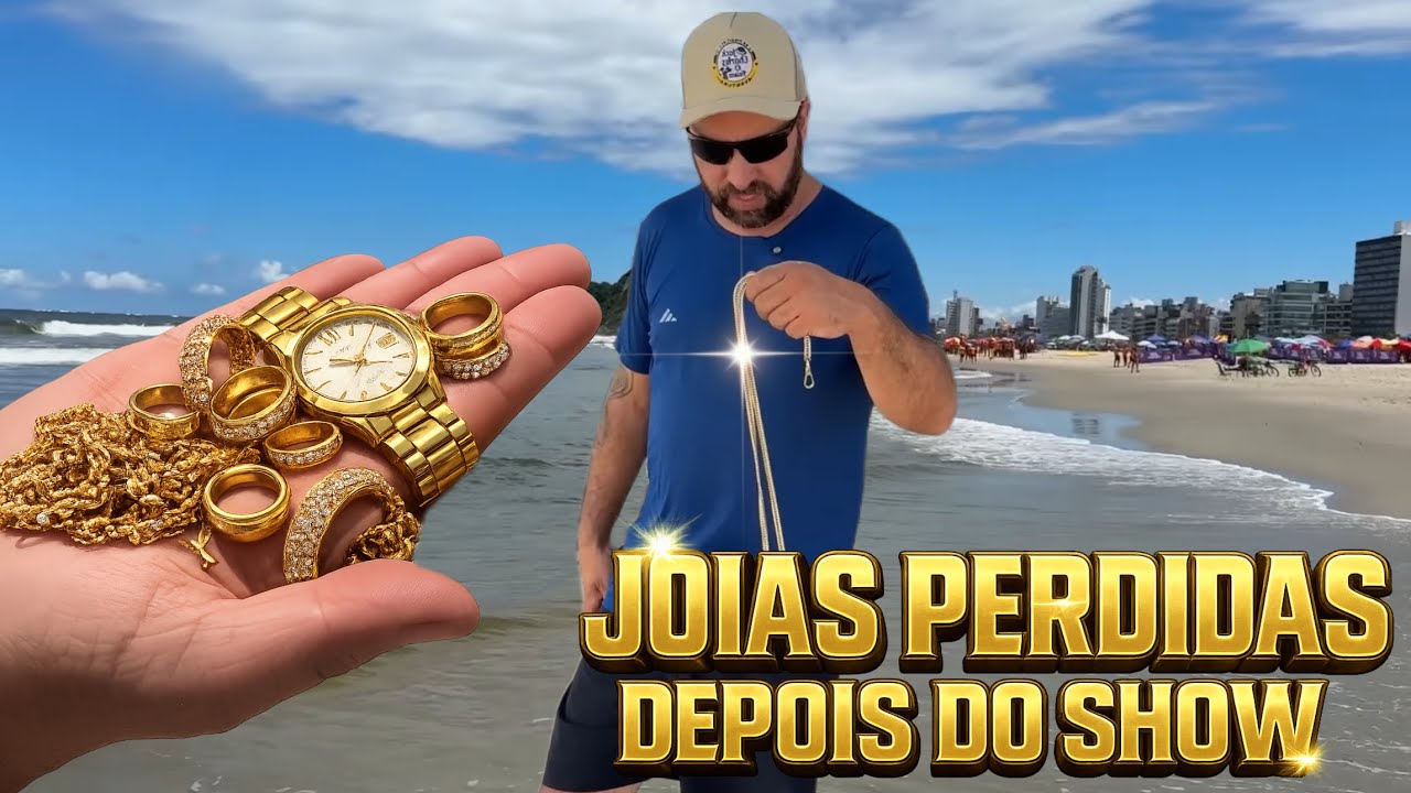JOIAS valiosas PERDIDAS depois do SHOW na PRAIA!