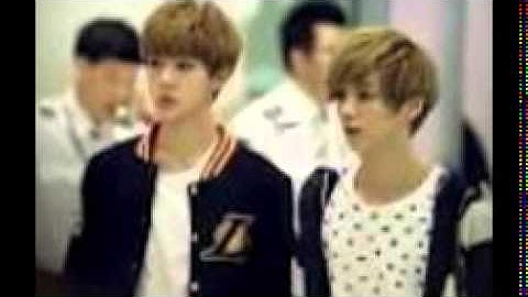 Sehun before and after Luhan left