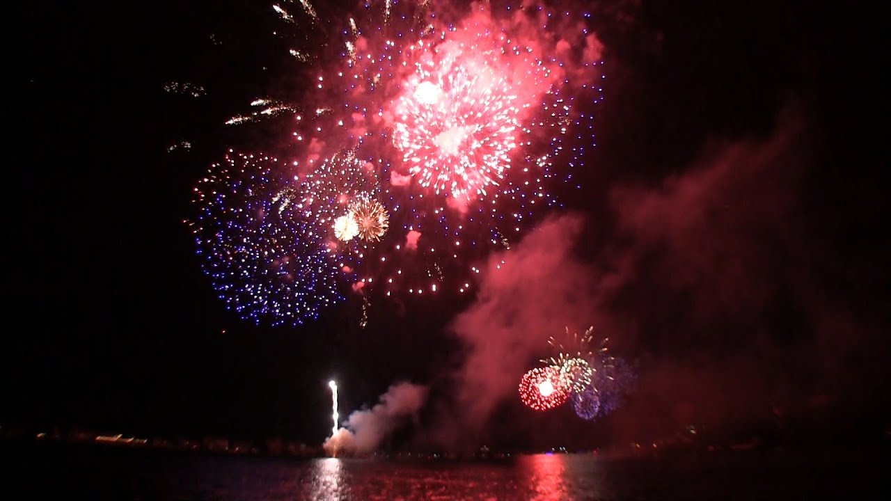 ONTV 2018 Lake Orion Dueling Fireworks Finale YouTube