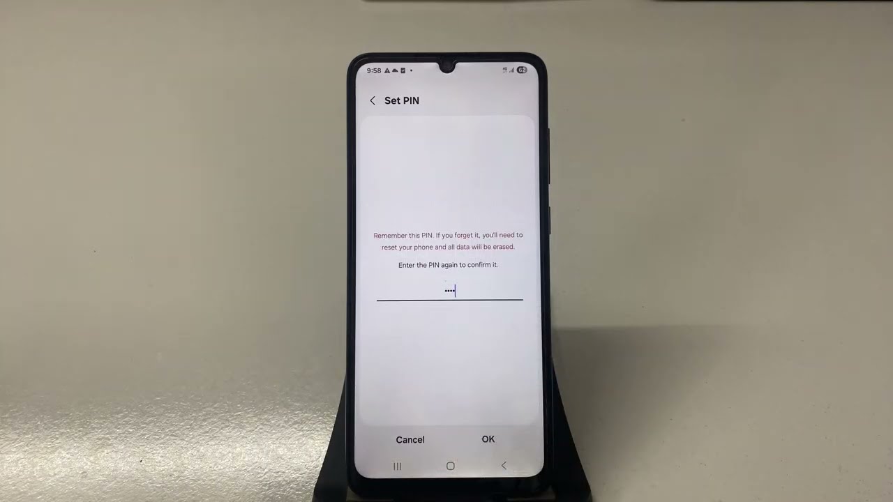 How to Set PIN Lock on Samsung Galaxy F07 | Samsung Galaxy F07 PIN Lock Setup Guide