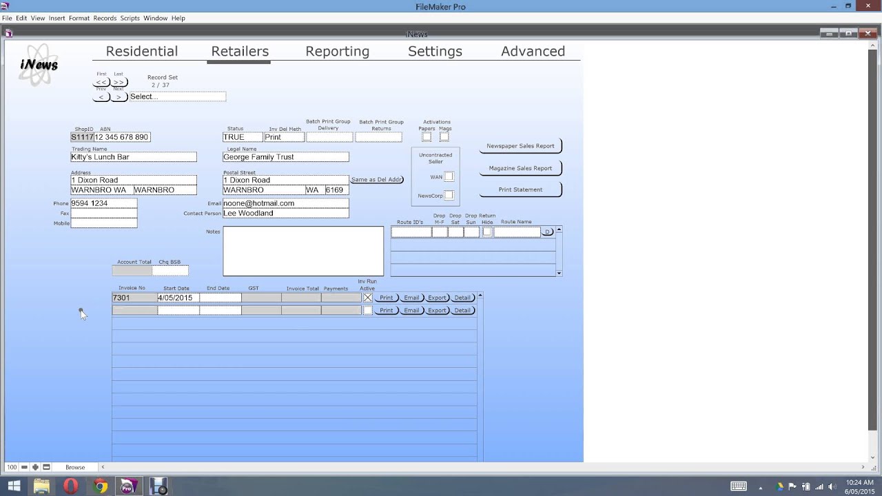 Howto Create Retailer Account