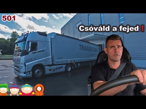 A kamionos 1 napja -  Csóváld a fejed - 501.videó