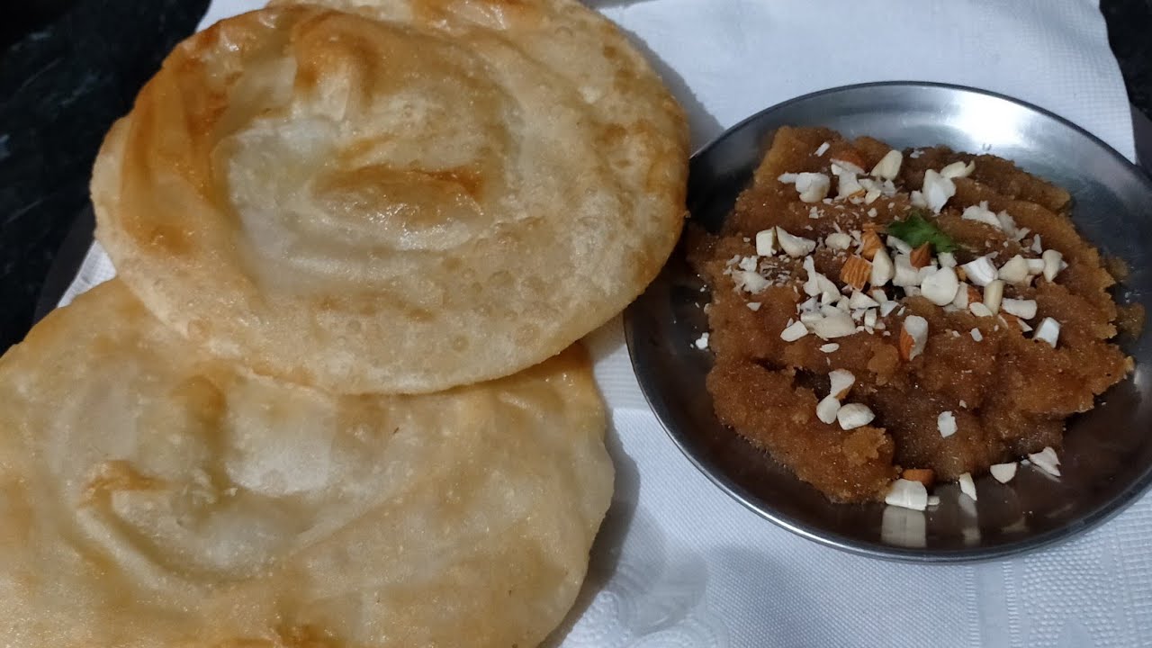 Halwa Paratha Street Food YouTube