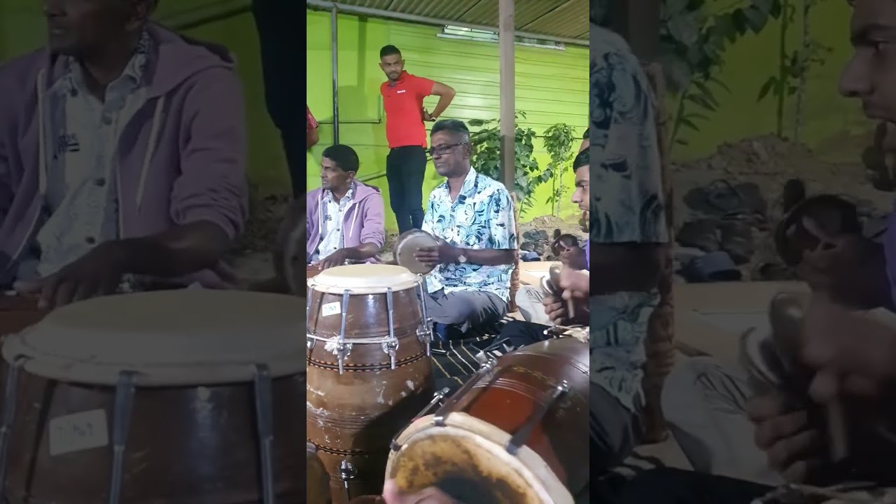 Fiji Tambura bhajan by Rajesh (  Mukku ) , Dholak by Anniketh ... Recorded by Krishan Rao ...