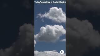 Today's weather in Cedar Rapids, Iowa