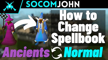 OSRS How to Change Spellbook Ancients/Normal 2021 #Runescape #OSRS