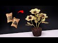 DIY Bunga Hias Menggunakan Biji Kopi ! | Home decorating ideas handmade with Coffee bean