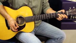 Video thumbnail of "Gary Allan - Every Storm ( Runs Out Of Rain) - How To Play - Acoustic Guitar Lesson - EASY"