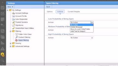 How to setup Spam Filtering in SmarterMail