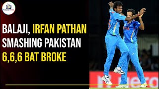 Lakshmipathy Balaji THRASHING Pakistan Bowlers | #shorts