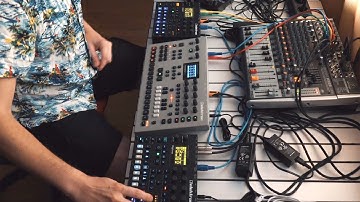 Live #6. Indie Electro Retro House. Elektron Analog Four MK2, Digitakt, Digitone, Pioneer RMX-1000