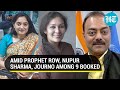 Nupur sharma journalist saba naqvi 7 others booked for spreading hate amid prophet row