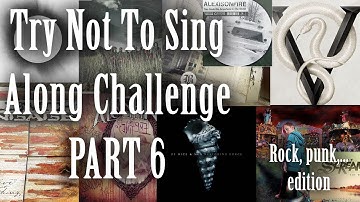 Emo Try Not To Sing Along Challenge PART 6