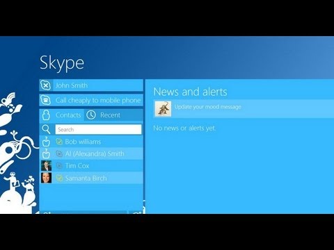Video: Hvordan Finner Jeg Skype I Windows 8-butikken?